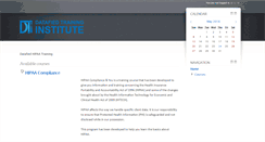 Desktop Screenshot of datafiedtraining.com